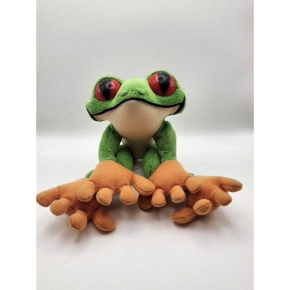 Rainforest Cafe Other - Rainforest Cafe Large Tree Frog Cha Cha Plush Stuffed Animal Vintage Toy